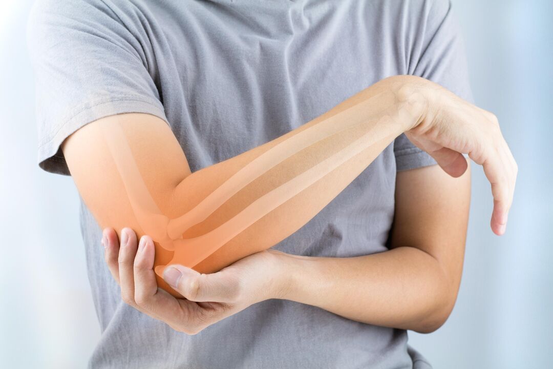 Dolore all'articolazione del gomito e suo trattamento con gel Hondroine
