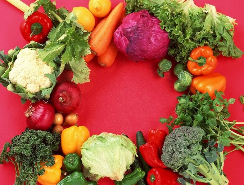 Verdure utili per prevenire un'osteocondosi del collo