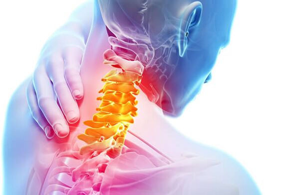 I principali sintomi dell'osteocondrosi sono dolore e disagio