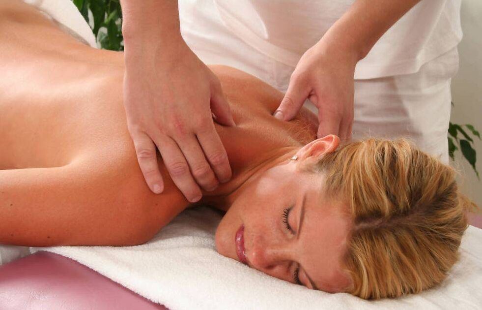 Massaggio per osteocondrosi